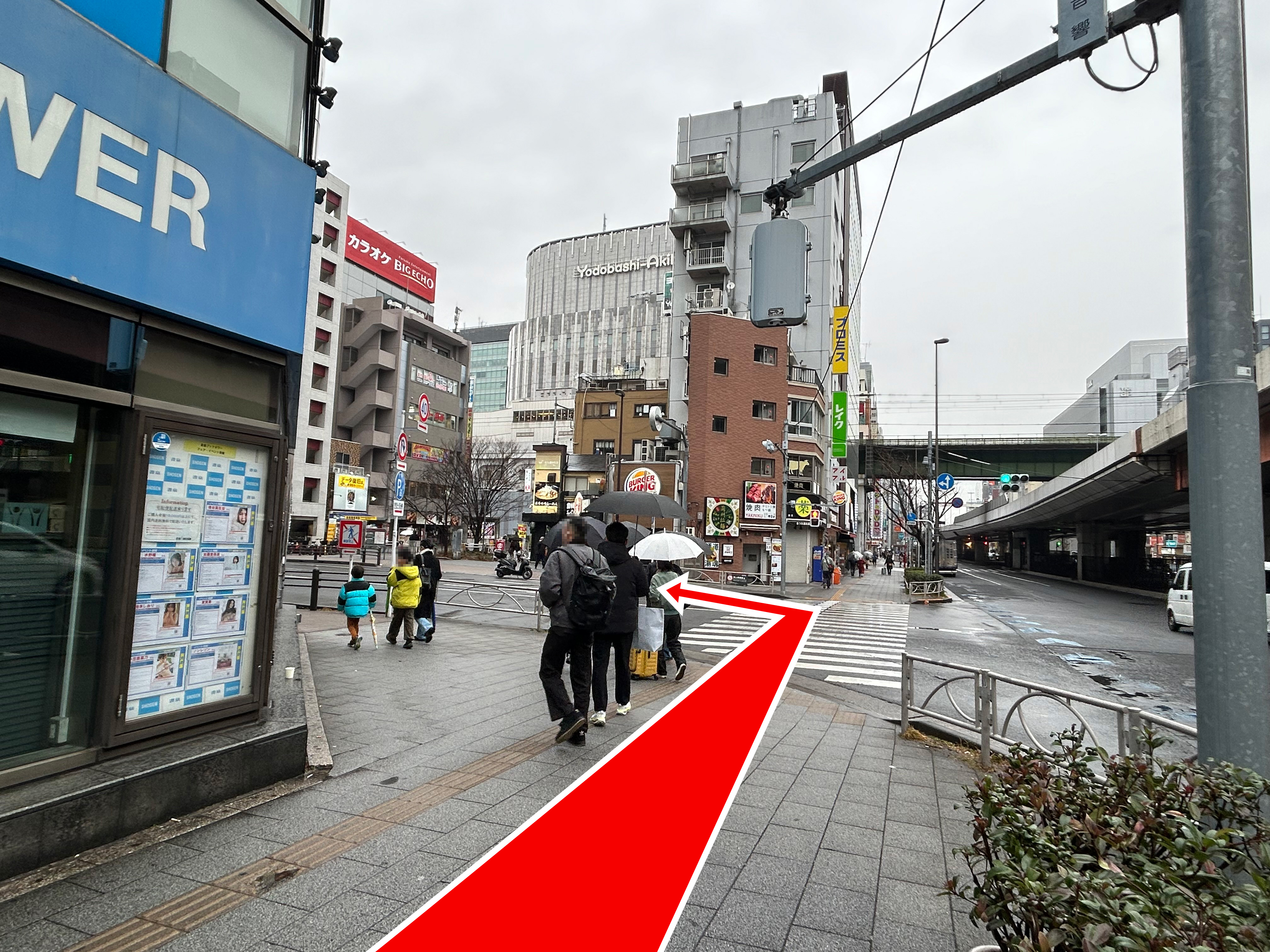 ゆうメンタルクリニック秋葉原院の道順D05